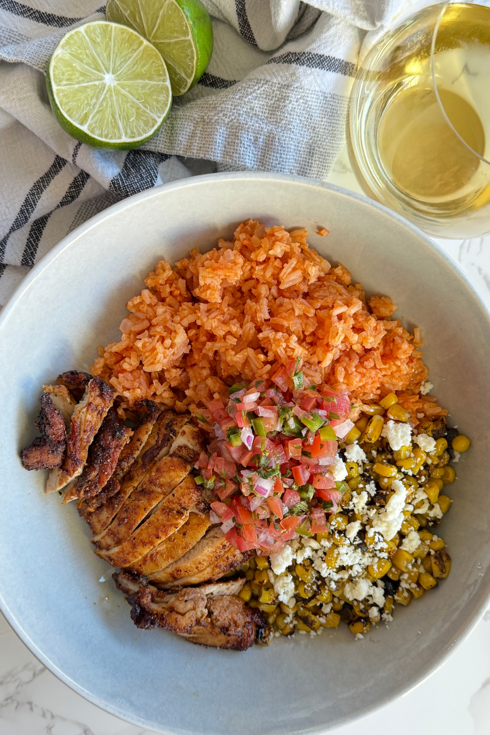 Burrito Bowl Chicken and Rice That Actually Tastes Like Something (Plus Air Fryer Magic)