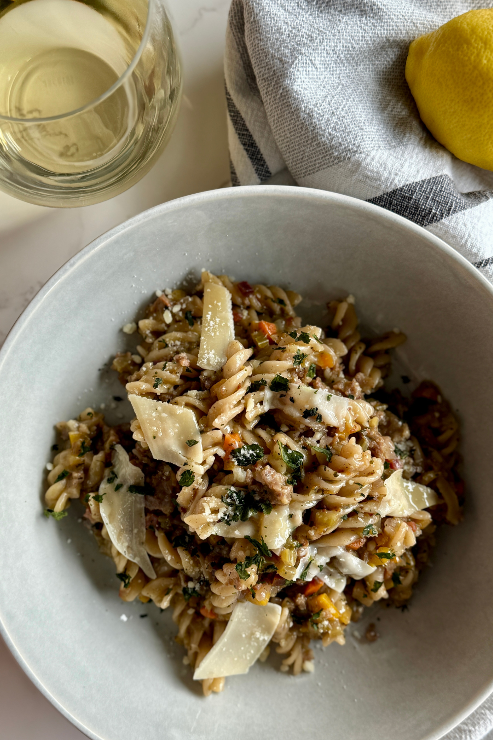One-Pan White Bolognese for When You’re Over Tomato Sauce